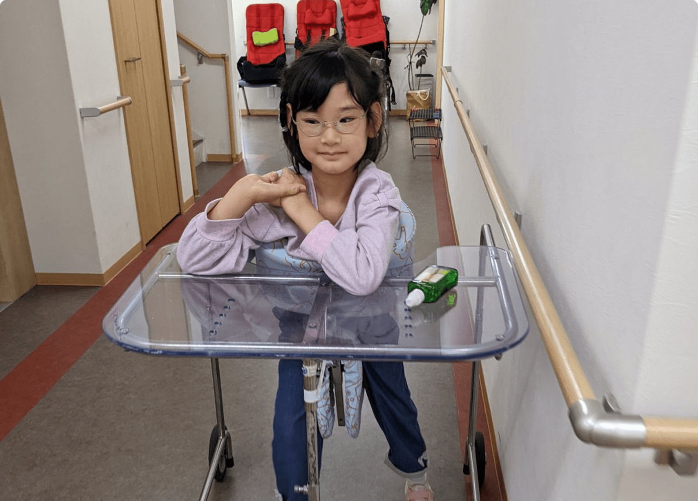 夢の「手つなぎ歩行」への一歩